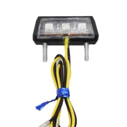 12V Motorcycle LED License Light LED Rear Tail Number Light Waterproof Motorcycle License Light LED Rear Tail Number Light