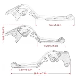Handle Brake Clutch For YAMAHA MT-07 MT 07 MT-09 MT07 MT 09 FZ-07 2014-2023 Motorcycle Accessories Folding Brake Clutch Levers