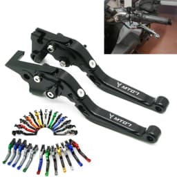 Handle Brake Clutch For YAMAHA MT-07 MT 07 MT-09 MT07 MT 09 FZ-07 2014-2023 Motorcycle Accessories Folding Brake Clutch Levers