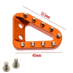 Rear Brake Pedal Lever Step Plate Tip For KTM SX SXF XC XCF XCW EXC EXCF For GasGas For Husqvarna FC TC FE TE FX TX 2016-2022
