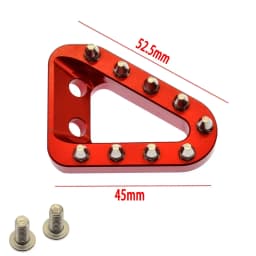 Rear Brake Pedal Lever Step Plate Tip For KTM SX SXF XC XCF XCW EXC EXCF For GasGas For Husqvarna FC TC FE TE FX TX 2016-2022