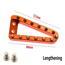 Rear Brake Pedal Lever Step Plate Tip For KTM SX SXF XC XCF XCW EXC EXCF For GasGas For Husqvarna FC TC FE TE FX TX 2016-2022