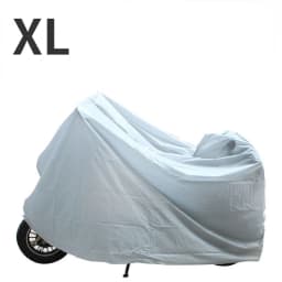 XL Motorcycle Clothing PEVA Single Layer Rainproof Sunscreen Bicycle Cover Electric Vehicle Protective Rain Protection