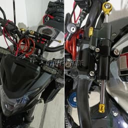 New For Honda CB650R CB 650 R cb650r 2018-2024 2023 2022 2021 Motorcycle Steering Stabilizer Damper Mounting Bracket Kit