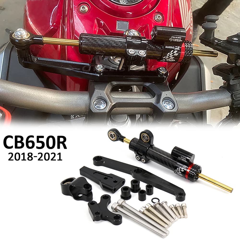 New For Honda CB650R CB 650 R cb650r 2018-2024 2023 2022 2021 Motorcycle Steering Stabilizer Damper Mounting Bracket Kit
