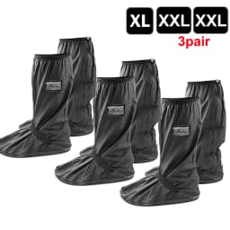 Reusable Motorcycle Scooter Dirt Bike Rain Shoes Cover Non-Slip Boot Covers Unisex Bicycle Shoes Protectors For Rainy Snowy Day