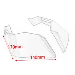 Motorcycle Fairing Parts Universal Aerodynamic Wing Kit Fixed Winglet Fairing Wing For KAWASAKI For Honda For Yamaha For BMW