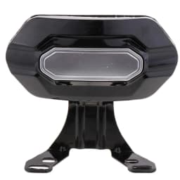 Universal Motorbike Drivers Backrest Stainless Steel Durable Back Rest Pad Passenger Seat Cushion Motorcycle Parts Accessories