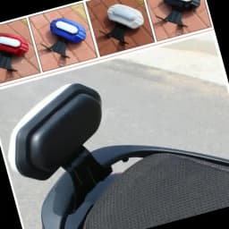 Universal Motorbike Drivers Backrest Stainless Steel Durable Back Rest Pad Passenger Seat Cushion Motorcycle Parts Accessories