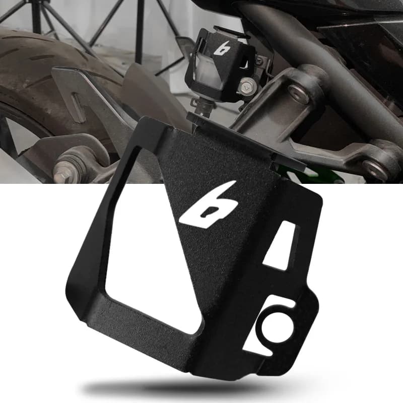For Yamaha r6 YZF R6 YZF-R6 2010-2020 R6 2021 2022-2025 2026 CNC Aluminum Alloy Rear Brake Tank Protection Cover Accessories