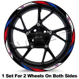 For CBR 1100 CBR1000RR 600RR 125 CBR650/500/300/250 R Motorcycle Wheel Rim Sticker Stripe Decal Tape Accessories
