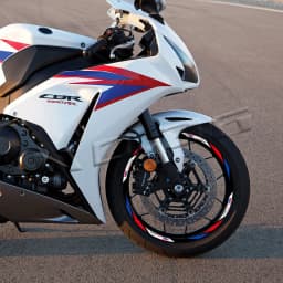 For CBR 1100 CBR1000RR 600RR 125 CBR650/500/300/250 R Motorcycle Wheel Rim Sticker Stripe Decal Tape Accessories