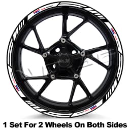 For CBR 1100 CBR1000RR 600RR 125 CBR650/500/300/250 R Motorcycle Wheel Rim Sticker Stripe Decal Tape Accessories