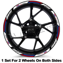 For CBR 1100 CBR1000RR 600RR 125 CBR650/500/300/250 R Motorcycle Wheel Rim Sticker Stripe Decal Tape Accessories