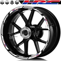 For CBR 1100 CBR1000RR 600RR 125 CBR650/500/300/250 R Motorcycle Wheel Rim Sticker Stripe Decal Tape Accessories