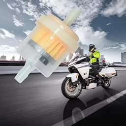 6/1pcs Universal Gasoline Gas Fuel Gasoline Oil Filter for Motorcycle Moped Scooter Motocross Gasoline Fuel Filter Accessories