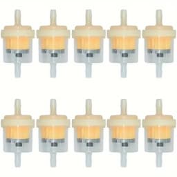 6/1pcs Universal Gasoline Gas Fuel Gasoline Oil Filter for Motorcycle Moped Scooter Motocross Gasoline Fuel Filter Accessories