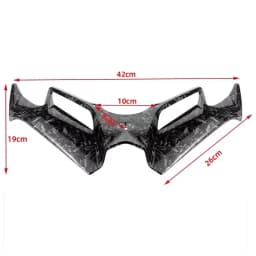 Motorcycle Winglet Aerodynamic Wing Kit Spoiler Motor Accessories For KawasakiNinja 300 Ninja250 NINJA300/250 EX300 2013-2017