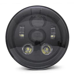 7 Inch Led Auto Headlight Motorcycle LED Headlight DRL Angel Eyes for Harley Honda Yamaha Jeep Lada Niva Urban Car H4 Headlamp