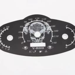 Motorcycle VROD NRS NIGHT ROD Muscle Speedo Conversion Plates Dashboard PVC Material Sticker V-ROD NIGHTROD Wolverine 2002-2017