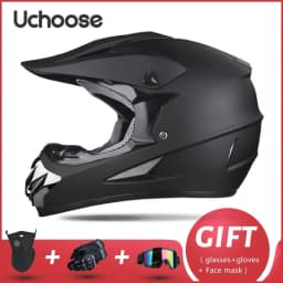 Free Gift For Adults Children Professional Off-road Helmet Motorcycle Helmet Downhill DOT Racing Motorcycle Motor Helmet