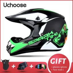 Free Gift For Adults Children Professional Off-road Helmet Motorcycle Helmet Downhill DOT Racing Motorcycle Motor Helmet