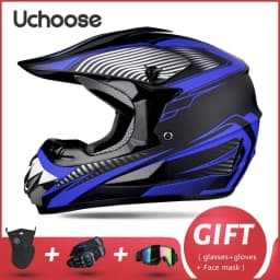 Free Gift For Adults Children Professional Off-road Helmet Motorcycle Helmet Downhill DOT Racing Motorcycle Motor Helmet