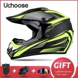 Free Gift For Adults Children Professional Off-road Helmet Motorcycle Helmet Downhill DOT Racing Motorcycle Motor Helmet