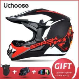 Free Gift For Adults Children Professional Off-road Helmet Motorcycle Helmet Downhill DOT Racing Motorcycle Motor Helmet
