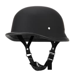Motorcycle Helmet German Leather Vintage Casco Moto Motorcycle Open Face Retro Half Helmet Biker Pilot DOT Certification S-XXL