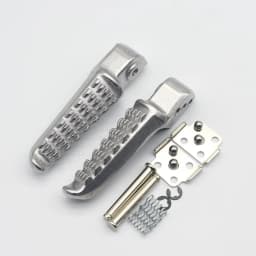 For Kawasaki ZX6R ZX636 ZX9R ZX10R ZX14 ZX-14 Z750 Z1000 ZZR1200 GTR1400 ZZR1400 ER6N Motorcycle Front Rear Footrests Foot pegs