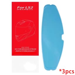 Motorcycle Helmet Visor Film Anti Fog for LS2 FF353 FF320 FF800 FF397 FF390 Lens Anti Fog Film Motorcycle Helmet Accessories