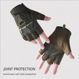 Motorcycle riding gloves men's tactical gloves half finger outdoor non-slip protective sports training military Cycling gloves