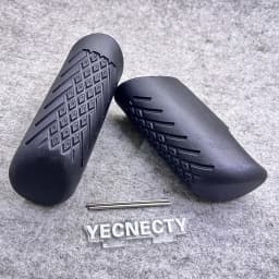 1 Pair Universal 32MM 1-1/4" Motorcycle Engine Guards Crash Bar Protective Rubber Cover Pad For Harley XL883 XL1200 Aprilia BMW
