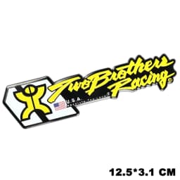Motorcycle Exhaust Pipe Aluminium Decals Racing Muffler Stickers Accessories Emblem Waterproof For Arr-ow Leo-Vince MI-VV