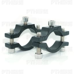 10mm Metal Turn Signal Light Clamp Mount Bracket Holder Indicator Blinker Fixing Threaded Type for Scooters Motorcycles Bicycles