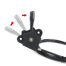 Manual Operation Motorbike Exhaust Control Valve2" 51mm/2.36" 60mm Exhaust Control Valve - Can Be Welded / Waterproof Design