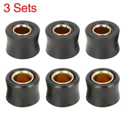 Motoforti 10mm 12mm 13mm Motorcycle Scooter Rear Shock Absorber Bushing Rubber Ring Wheel Damper Bush Bushing 2/4/5/6/10 Pcs