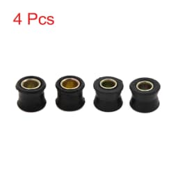 Motoforti 10mm 12mm 13mm Motorcycle Scooter Rear Shock Absorber Bushing Rubber Ring Wheel Damper Bush Bushing 2/4/5/6/10 Pcs