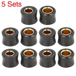 Motoforti 10mm 12mm 13mm Motorcycle Scooter Rear Shock Absorber Bushing Rubber Ring Wheel Damper Bush Bushing 2/4/5/6/10 Pcs