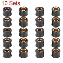 Motoforti 10mm 12mm 13mm Motorcycle Scooter Rear Shock Absorber Bushing Rubber Ring Wheel Damper Bush Bushing 2/4/5/6/10 Pcs