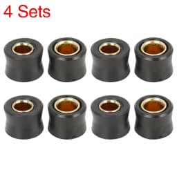Motoforti 10mm 12mm 13mm Motorcycle Scooter Rear Shock Absorber Bushing Rubber Ring Wheel Damper Bush Bushing 2/4/5/6/10 Pcs