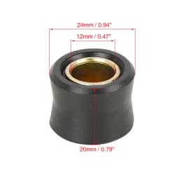 Motoforti 10mm 12mm 13mm Motorcycle Scooter Rear Shock Absorber Bushing Rubber Ring Wheel Damper Bush Bushing 2/4/5/6/10 Pcs