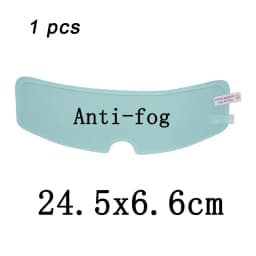 Universal Motorcycle Helmet Rainproof Film Safety Driving Durable Nano Coating Sticker Anti-Fog Film Moto Helmets Accessories