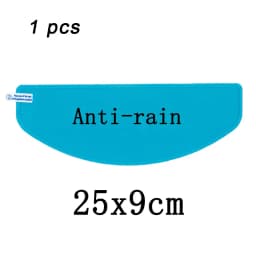 Universal Motorcycle Helmet Rainproof Film Safety Driving Durable Nano Coating Sticker Anti-Fog Film Moto Helmets Accessories