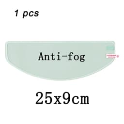 Universal Motorcycle Helmet Rainproof Film Safety Driving Durable Nano Coating Sticker Anti-Fog Film Moto Helmets Accessories