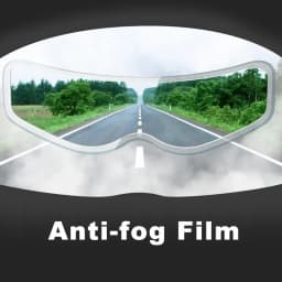 Universal Motorcycle Helmet Rainproof Film Safety Driving Durable Nano Coating Sticker Anti-Fog Film Moto Helmets Accessories
