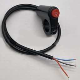 Motorcycle Switch Hazard Light Switch Button Electric Vehicle Double Flash Warning Emergency Lamp Signal Flasher Motorcycle Part