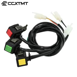 22mm Motorcycle ATV Start Control Handle Switches Horn Kill Stop Switch Button  For Honda Yamaha Suzuki Ktm Kawasaki CR ATV CRF