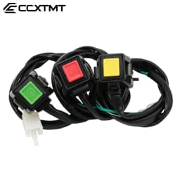 22mm Motorcycle ATV Start Control Handle Switches Horn Kill Stop Switch Button  For Honda Yamaha Suzuki Ktm Kawasaki CR ATV CRF